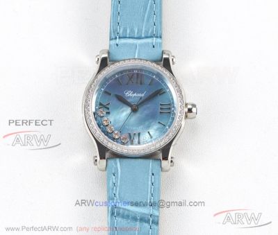 GB Factory Chopard Happy Sport 278573-3010 Blue MOP Dial 30 MM Cal.2892 Automatic Women's Watch